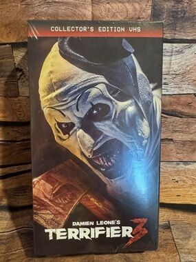 Damien Leone's Terrifier 3 Collector's Edition 2 VHS Box Set Cineverse Witter